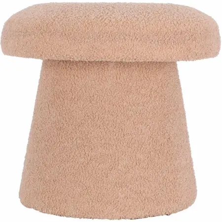 Fotpall Teddy 43cm beige - Puffar, stolar och bänkar - 8721037140676 - 0