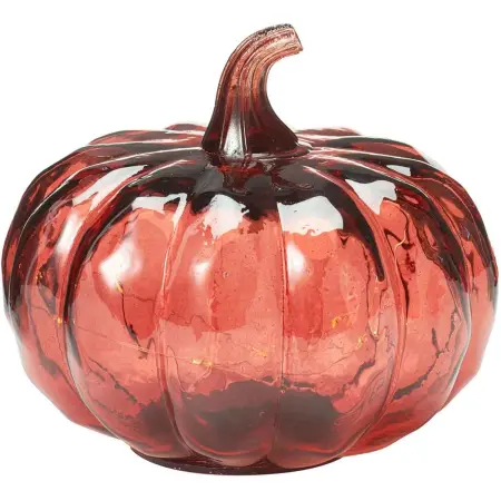 Glaspumpa med LED 13 cm assorterade färger - Ljusdekorationer för bord - 8721037634267 - 1