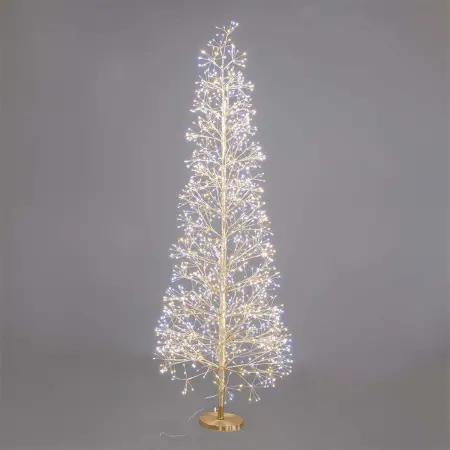 Lysende Træ 150cm 1600LED guld - juletræer - 8721461179846 - 0