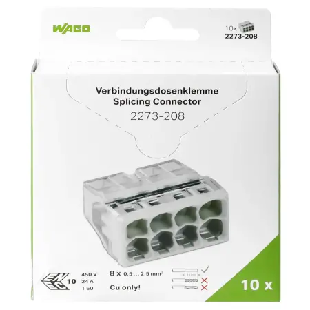 Kapslad kopplingsplint Vipp Wago - Kabelkopplingar och kopplingsklämmor - 4066966001532 - 0