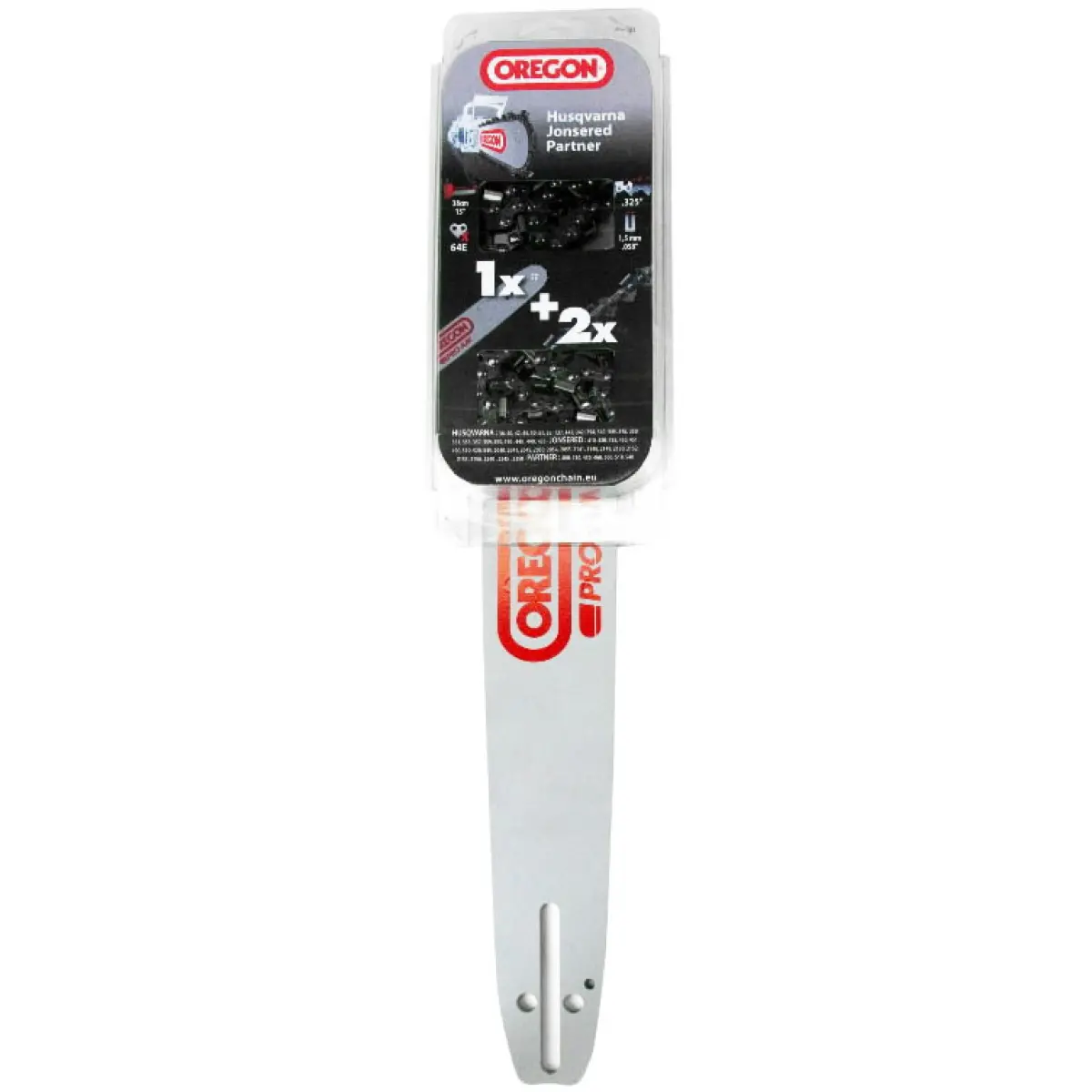 Terænke pakning 12" 3/8" 1,3mm sværd+ - Kædesavklinge - 5400182994466 - 0