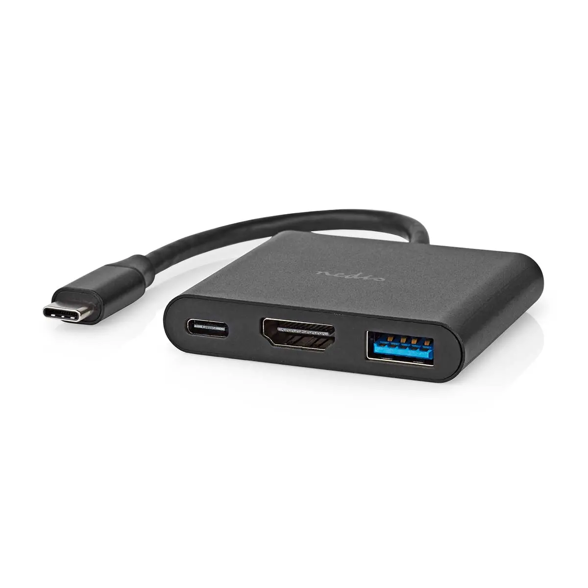 Monihubsadapter USB-A til USB-C og HDMI - Stik, adaptere og dockingstationer - 5412810415984 - 0