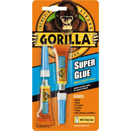 Gorilla Super Glue 2x3g snabblim - Snabblim och superlim - 5704947009724 - 0