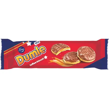 Fazer Dumle toffee småkager 136g - Kiks - 6416453076921 - 0