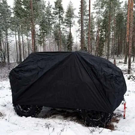 Beskyttelsesdække, halvt dække ATV sort XL - ATV kapel - 6418536017531 - 1