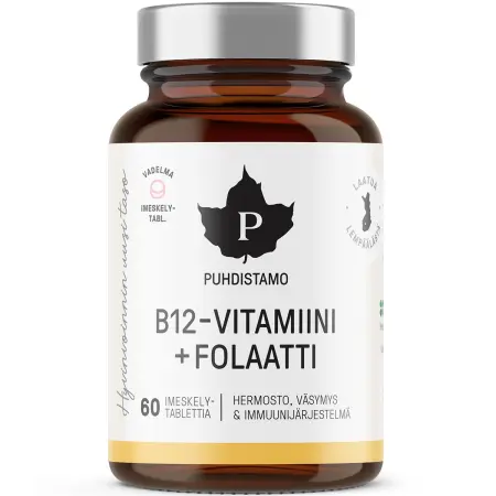 Pureness Vitamin B12 och Folat - Vitaminer och pulver - 6430039222885 - 0