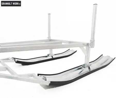 Tømmerkælkens plast til ski 126cm kraftig 1stk -  - 6438168104980 - 0