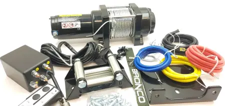 Vinsch Bronco Gen I 2500lbs vajer - Vinschar till ATV - 6438235073836 - 0