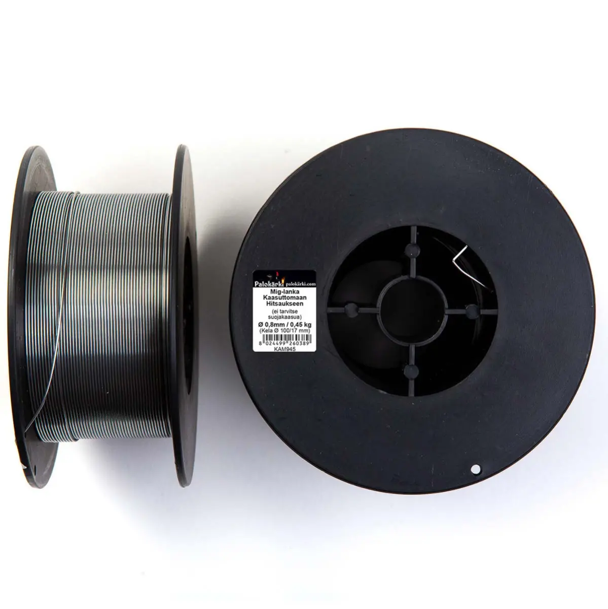 MIG-tråd gasløs 0,8mm 0,45kg - Me-hitsausslangat ja hitsaussuuttimet - 8024499260389 - 0