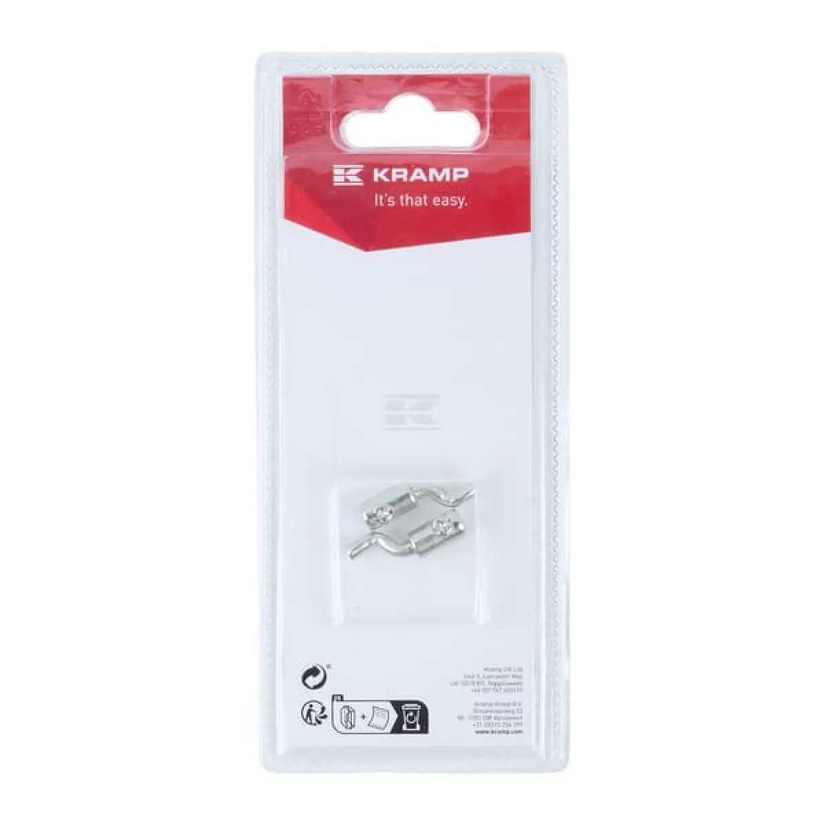 Z-krog Wire Nip 2 stk Kramp - Plæneklipper wire - 8719493191196 - 0
