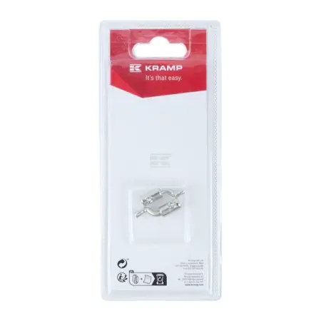 Z-krog Wire Nip 2 stk Kramp - Plæneklipper wire - 8719493191196 - 0