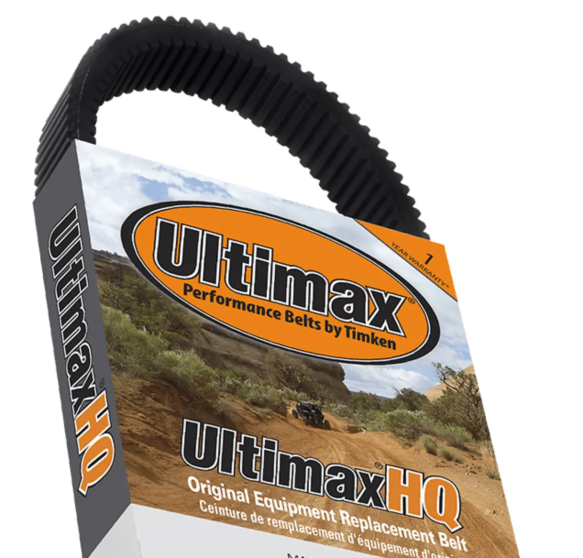 Variaattorirem Ultimax UHQ448 ATV POLARIS SPORTSMAN 550, 850, 1000 09-23 - Variatorrem till ATV - 070964175656 - 0