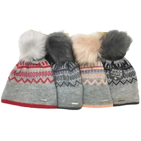 Mössa dam Winterfleece - Huvudbonader - 4047445382618 - 0