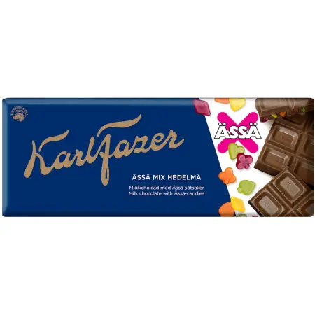Fazer chokladkaka Ässä Mix Frukt 200g - Choklad och praliner - 6416453414419 - 0