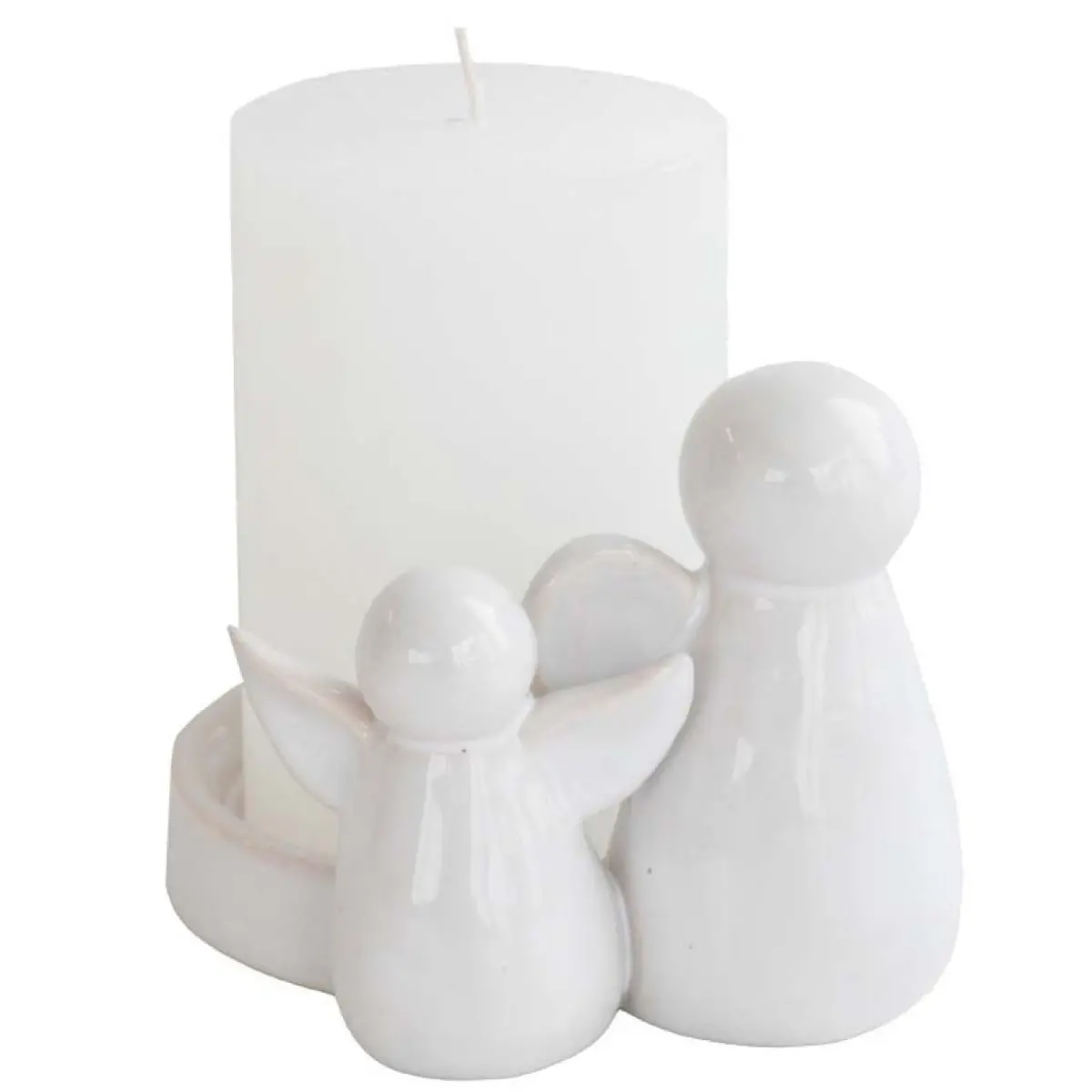 Kynttilstake Änglar 9cm - Ljusstakar och värmeljushållare - 6416906897066 - 0