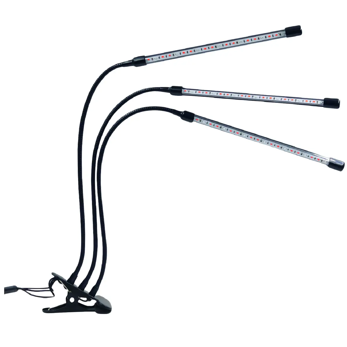 Vækstlys Horti med klemme 3-hovedet 9W IP - E27 lamper - 6418536037591 - 0