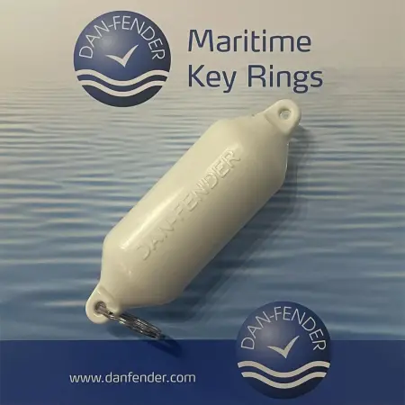 Dan-Fender nyckelring vit - Plånböcker och accessoarer - 5705563591457 - 0