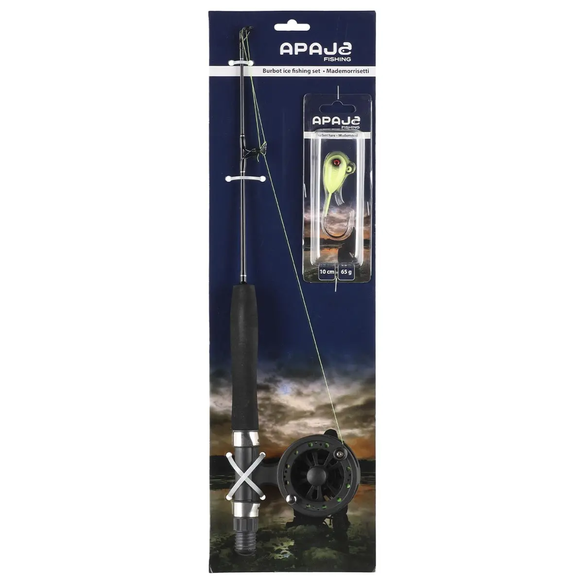 Madepilkkset 45 cm Apaja - Mormyskor, lyskrokar och pimpelkrokar - 6410416569239 - 0