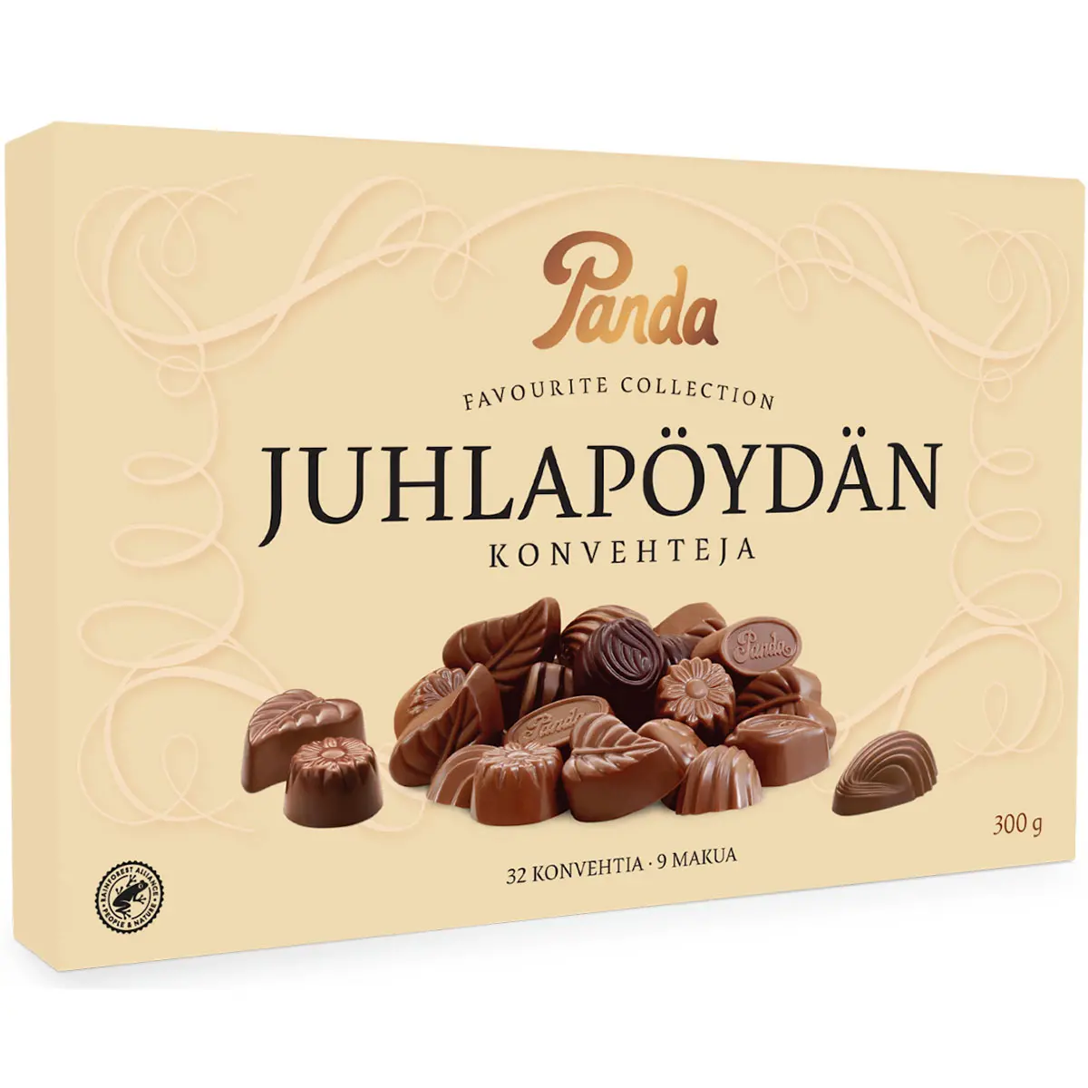Panda Festbordets Konfekt 300 g - Chokoladekager og praliner - 6412500011938 - 0