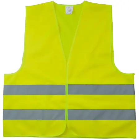 Refleksvest til børn S gul - Reflekser og refleksveste - 6418536033944 - 0