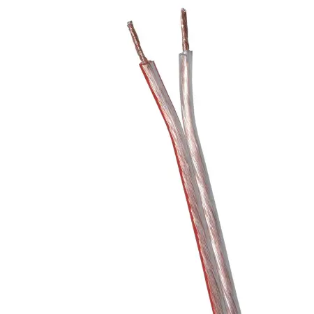 Ledning klar 2x4,0mm2 1m - Højttalerkabler og strømkabler - 6438140981400 - 0