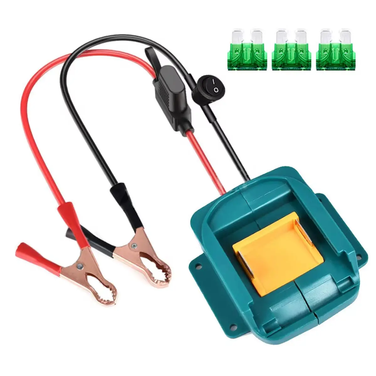 Batteridriven hjälpmotor 18V chassi - Jumpstarter och powerbank för bil - 6438471342925 - 0