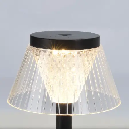 Bordslampa Deco USB uppladdningsbar 27cm - Uppladdningsbara lampor - 8720573969000 - 1