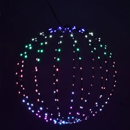 Ljusboll Colour 50cm 224LED RGB - LED-ljuskulor - 8721037149006 - 0