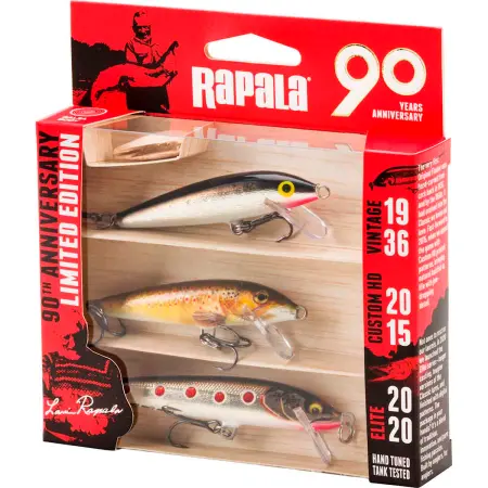 Rapala R90 Floater Small Naturistic 3 stk - Wobler - 022677373478 - 0