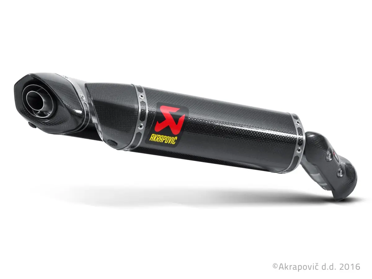ljuddämpare Akrapovic Slip-On Line YZ - MC ljuddämpare - 3831113509114 - 0