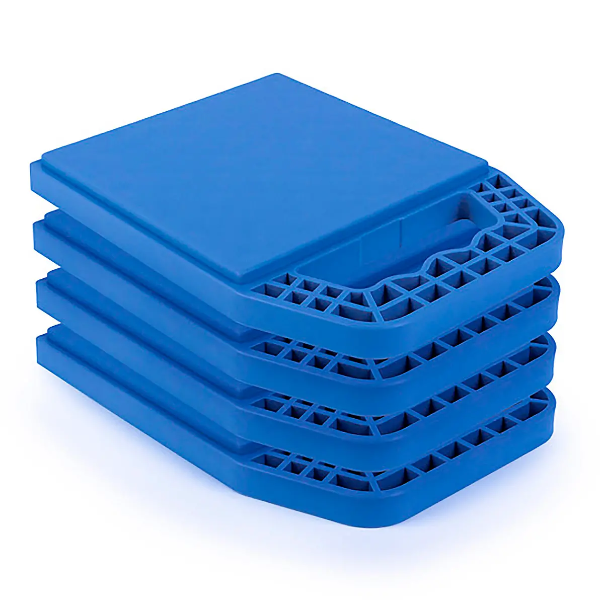 Tillplattor till stödben 225x165x22mm 4st - Säkerhet och stöldskydd - 4043729155572 - 0
