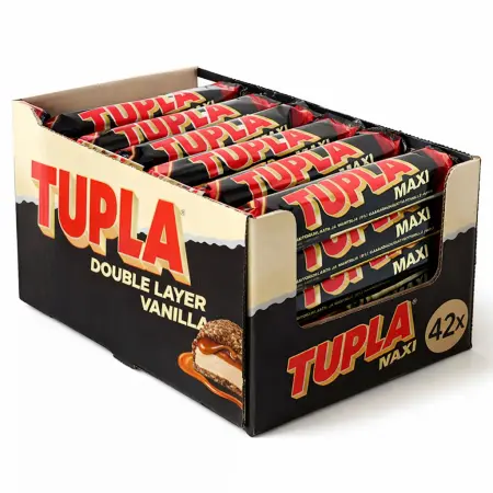 Tupla Double Layer Vanilj chokladkaka - Choklad-, lakrits- och proteinbars - 6420256911198 - 0