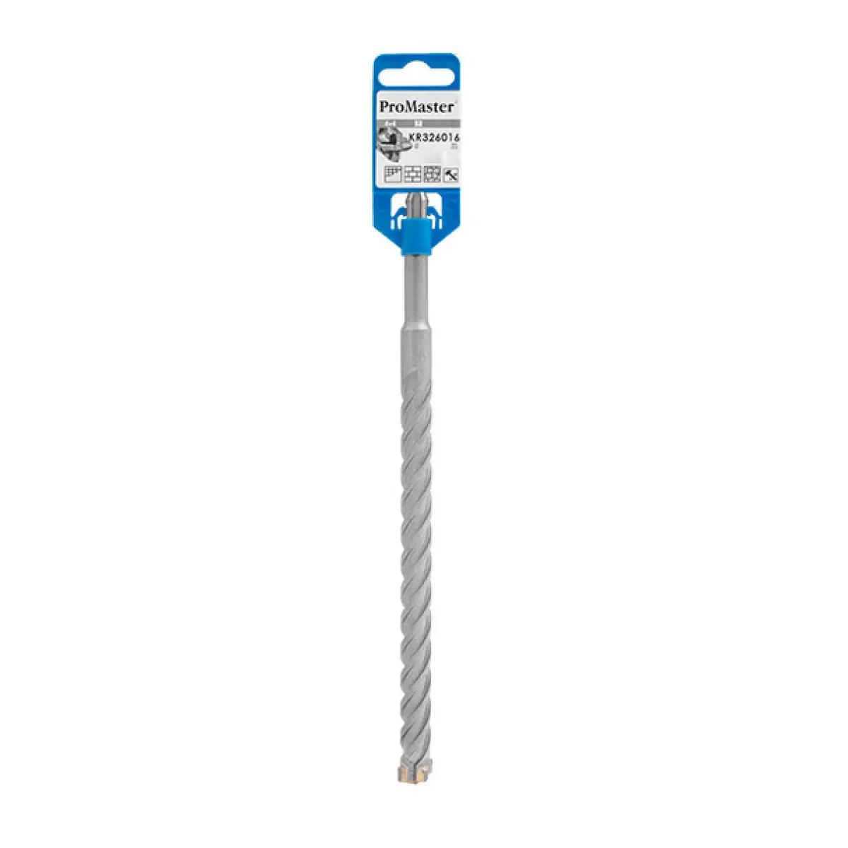 Borhammer SDS + 4 skæring 10x260mm - Betonbor og glasbor - 6420286017204 - 0