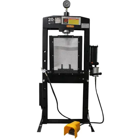 Hydraulpress 20 ton med skyddsnät - Hydraulpressar - 6430074693848 - 0