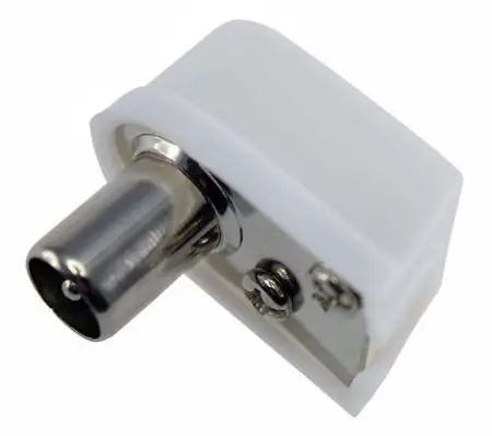 Antenne stikprop vinkel han - Antennekabler og stik - 6438140980564 - 1