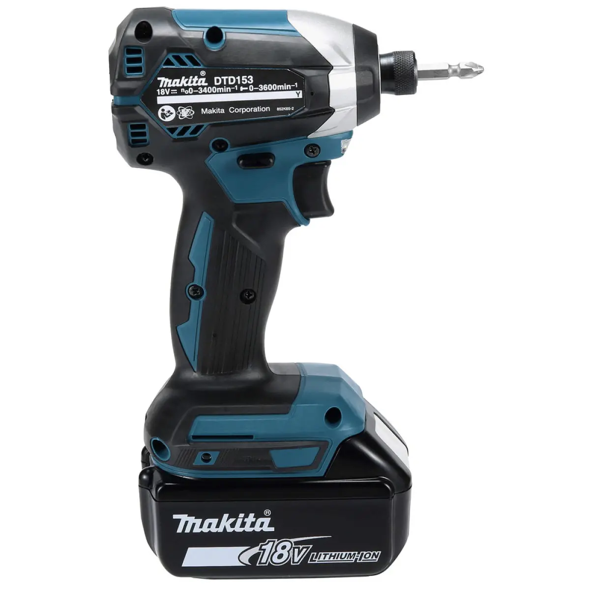 Makita slagborrmaskin DTD153RTJ - Batteridrivna borrmaskiner och skruvdragare - 088381823975 - 0