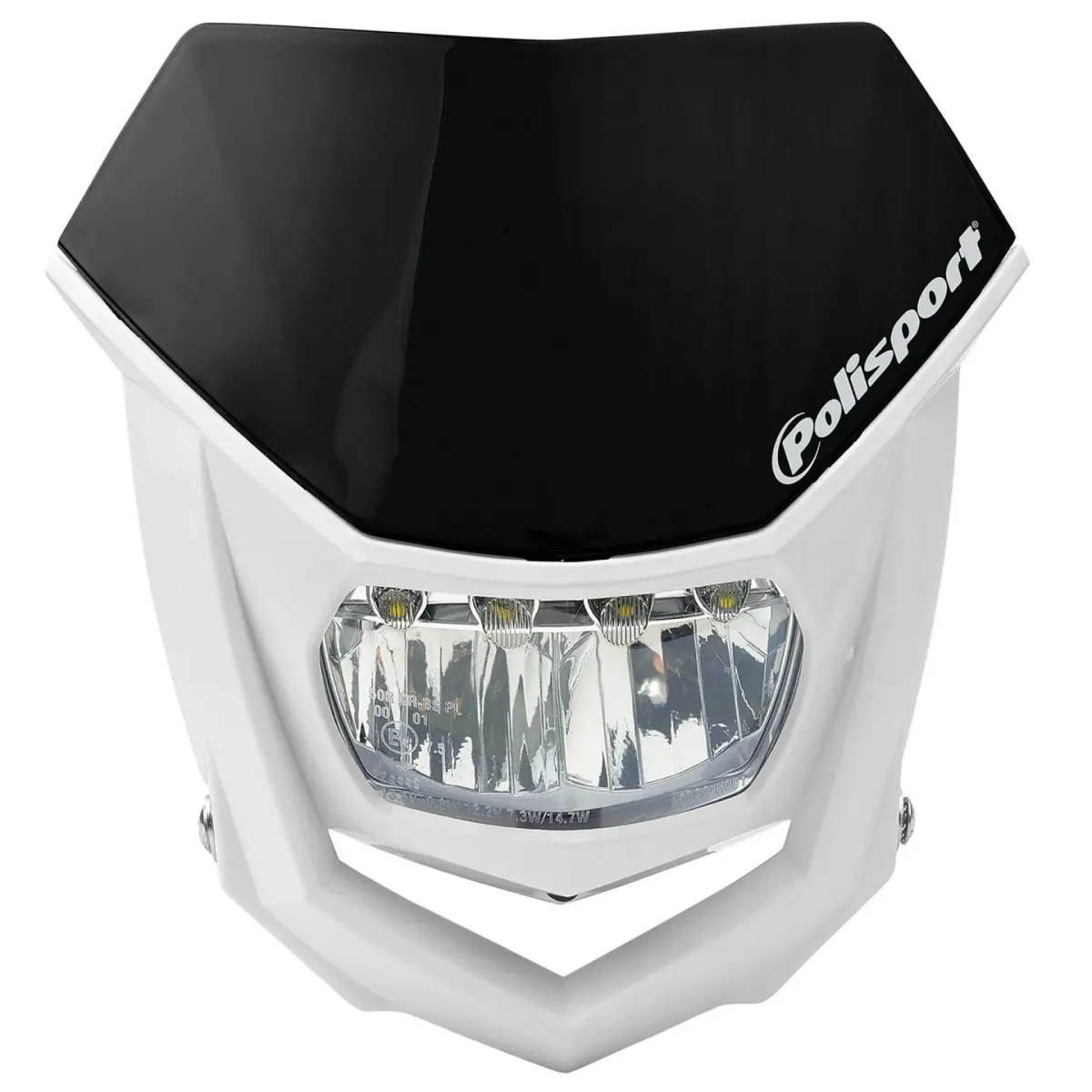 Strålkastarmask LED Polisport HALO Svart - Endurostrålkastare och ljusmasker - 5604415082115 - 0