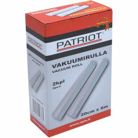 Vakuumrulle 20 cm x 6 m 2 st - Vakuumförpackare och vakuumpåsar - 6417512527385 - 1