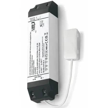 LED-transformer 12V 30W med tilslutningsboks - Elmålere og spændingstestere - 6418536036846 - 0