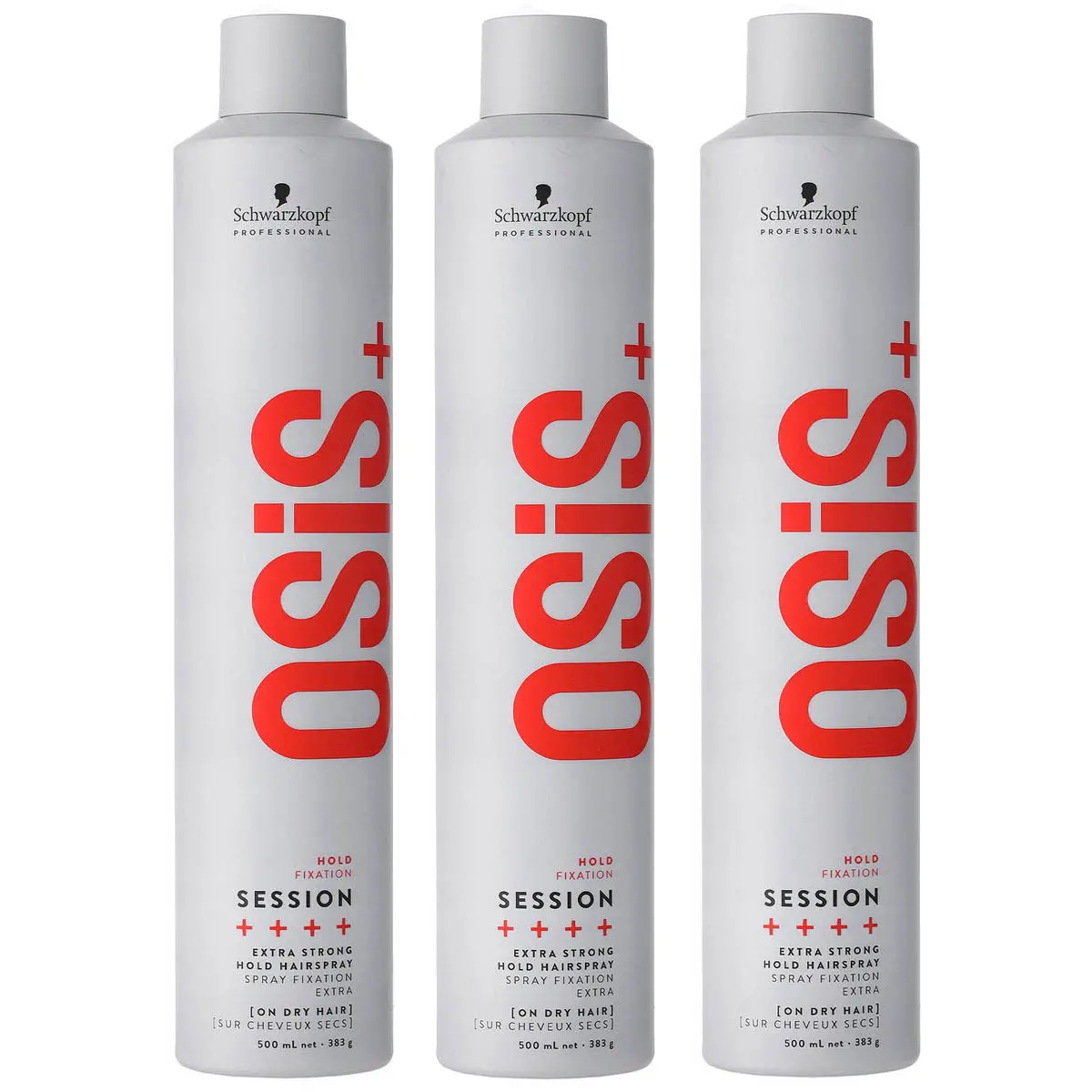 Osis+ Hårspray Tukkupaket 3x500ml - Hårborstar och hårstyling produkter - 6438471281828 - 0