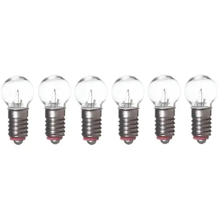 Varpelygte E5 12V 1,2W 6stk - Reservelamper - 7318303005060 - 0