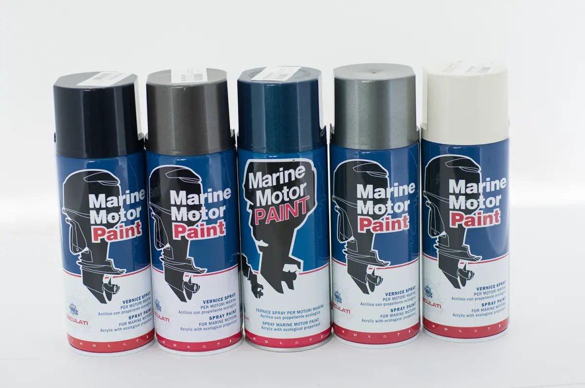 Utombordsmotormålning 400ml Yanmar metal gre - Färger och sprayfärger - 8033137008535 - 0