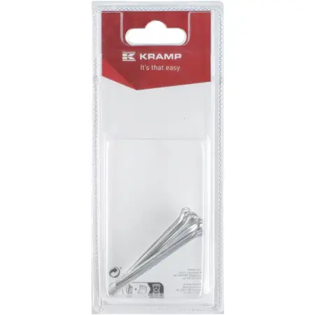 Spikclips 2,5x50mm DIN 94 Klämma 10 st - Sprintar och låsringar - 8719493197532 - 1