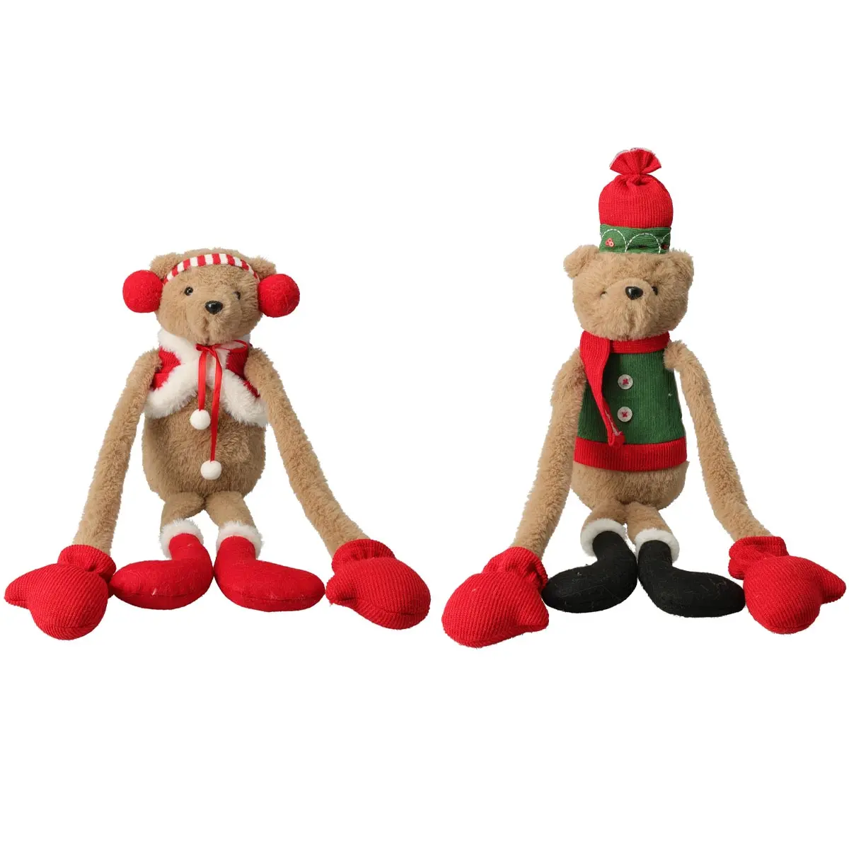 Juldekoration Nalle 54 cm, blandade varianter - Tomtar och prydnadsdjur - 8721037716628 - 0