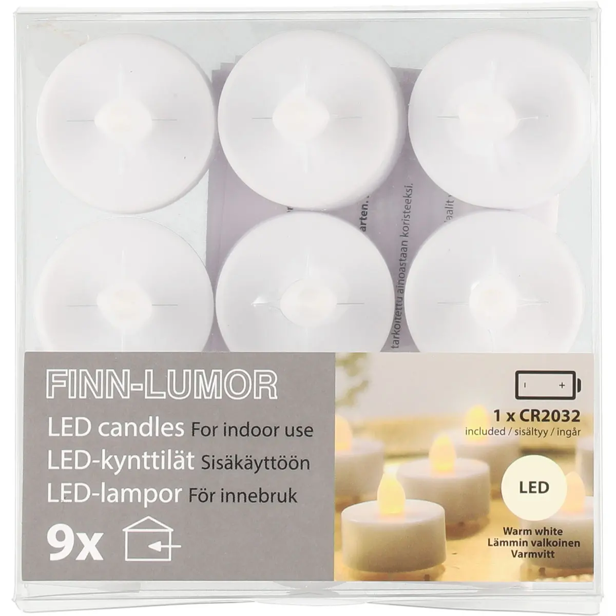 Led varmelys 9stk -  - 6410416313269 - 0