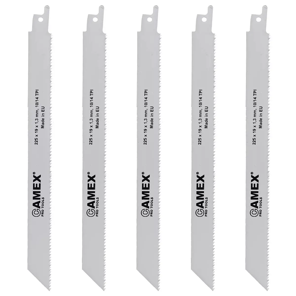 Saveblad til savklinge 225x19x1,3mm 10/14 TPI B - Tiger savklinge - 6438152025833 - 0