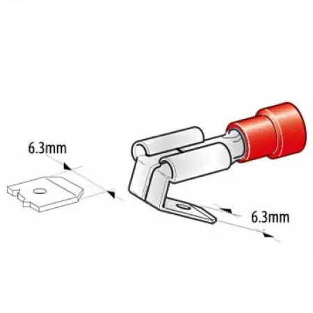 Forgrener 6,3mm 10stk rød - Abiko - 6438255200403 - 1