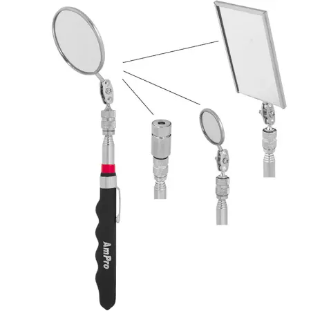 Teleskopiskt spegel- och magnetset - Bilværktøj - 795609736220 - 0