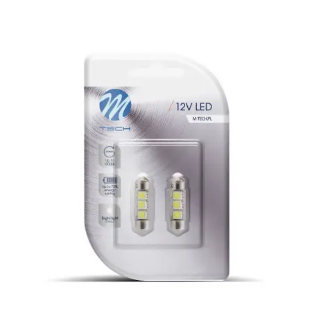Led Basic C5W-C10W vit 6K SV8.5-8 36 - LED lampor och LED kit - 5901508510532 - 0