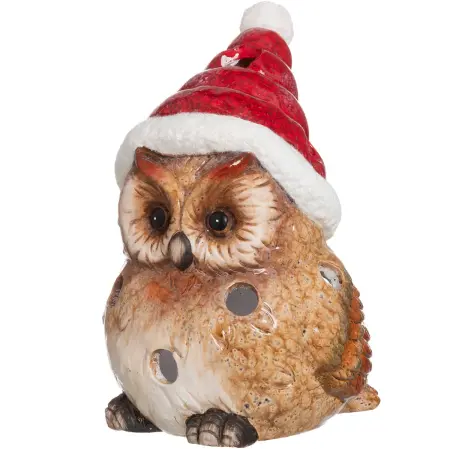Stearinlygte Julefugl 21 cm - Lysestager og fyrfadsstager - 6410416504711 - 0